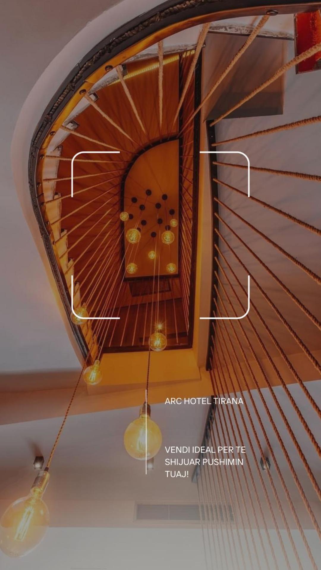 Arc Hotel Tirana Yzberishti Екстериор снимка